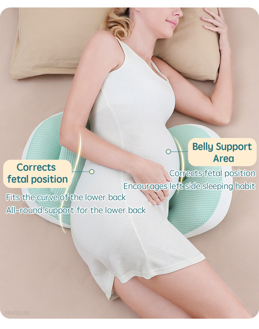 Pregnancy Waist Support Pillow