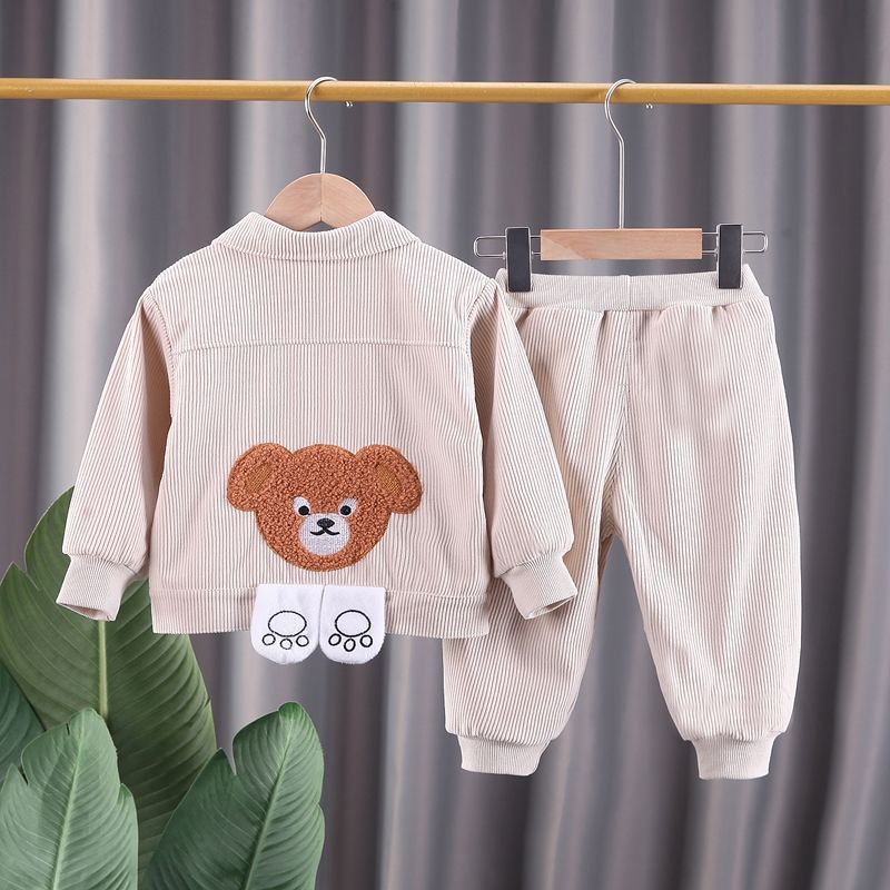 New Clothes Spring Autumn Leisure Set Coat+Pants