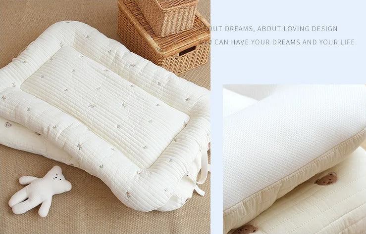 Portable Baby Nest Infant Lounger Bed Crib