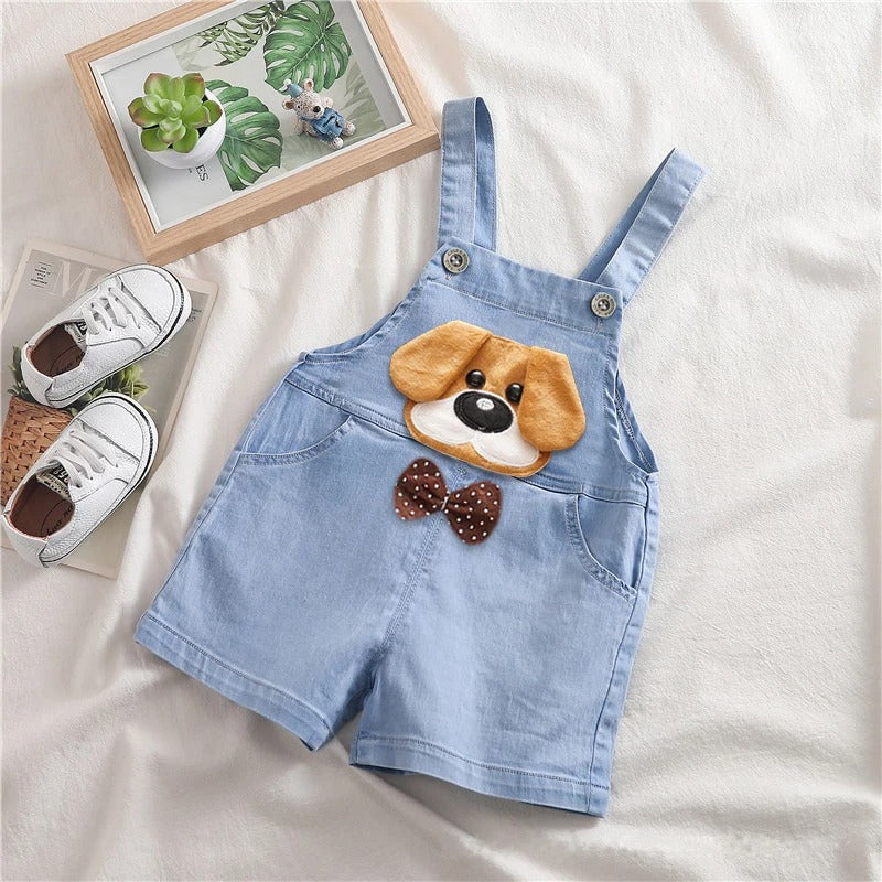 Kid jumpsuit Cartoon Print Bottoms