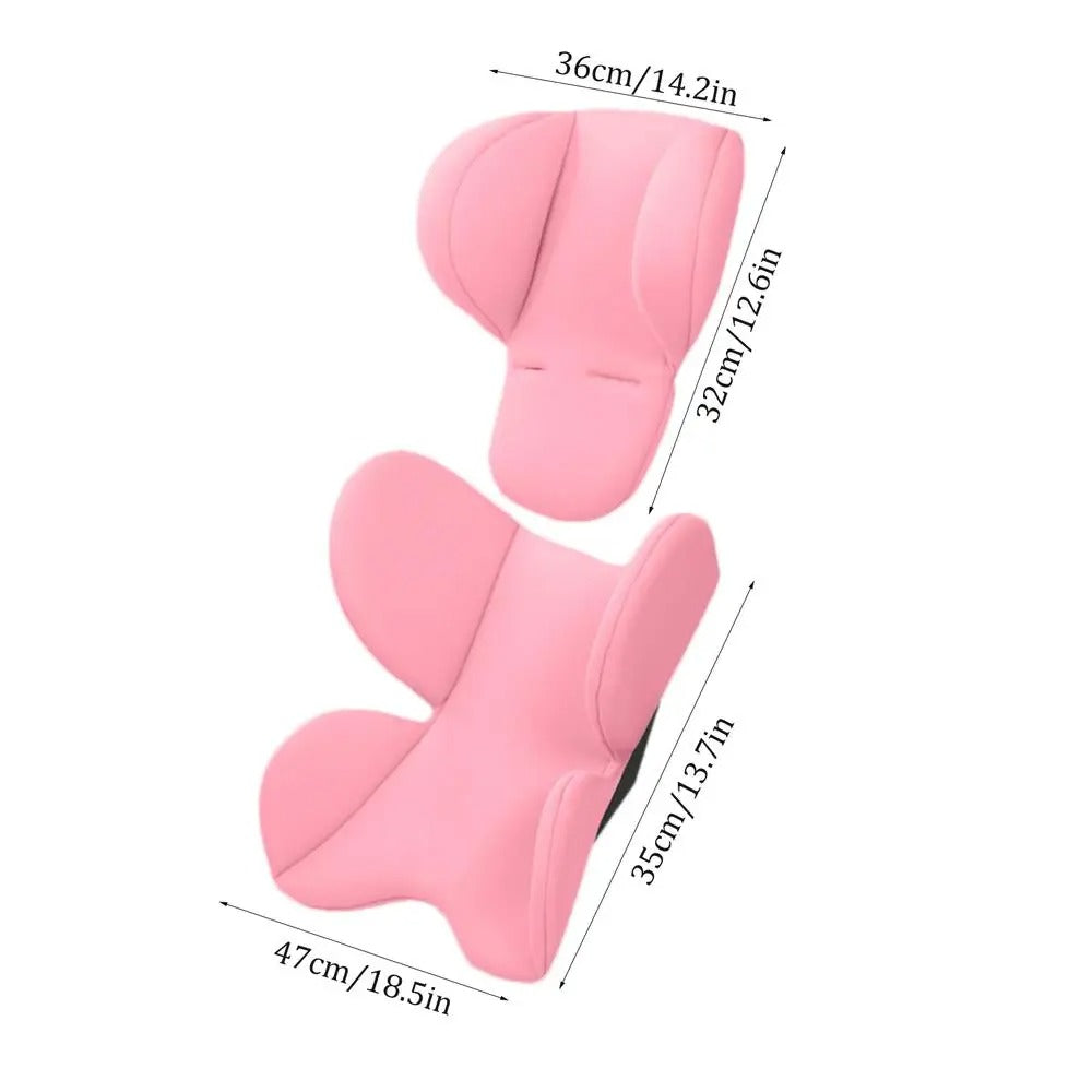 Baby Car Seat Insert Carseat Head & Body Support Head Neck.