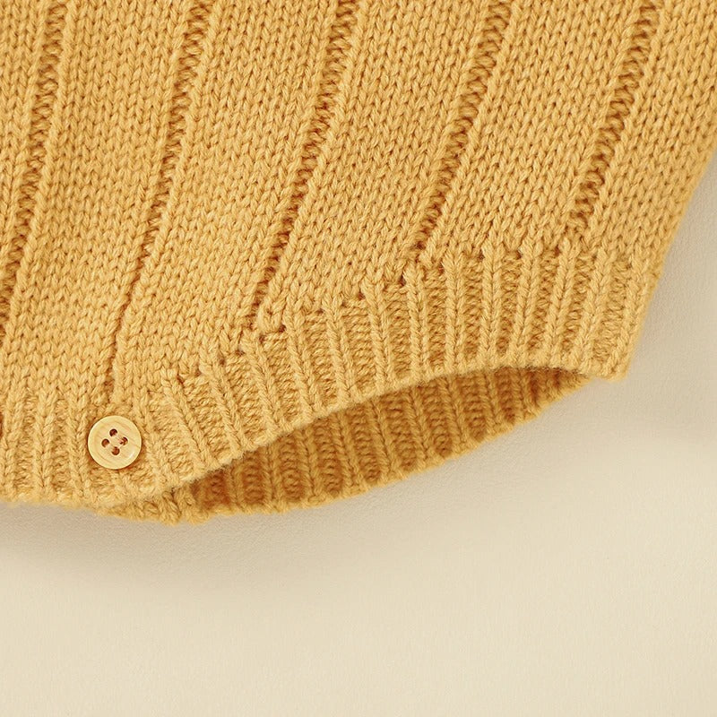 Infant Bodysuits Spring Autumn Long Sleeve Knit.