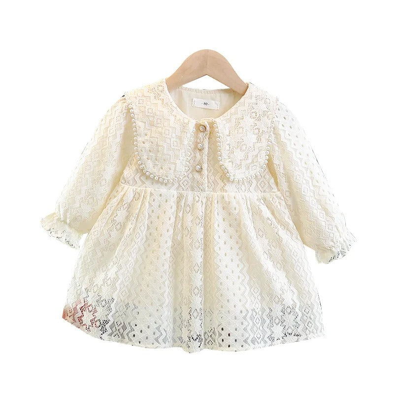 Dress Lace Long Sleeve Baby Girls