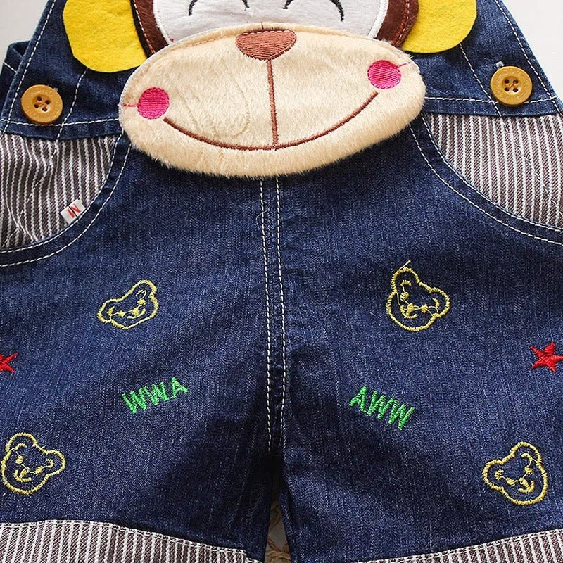 Kid jumpsuit Cartoon Print Bottoms