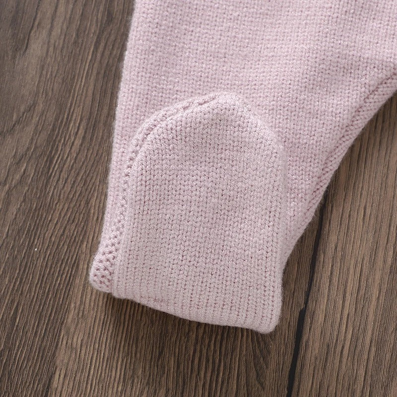 Fashion Ruffles Newborn Girls Jumpsuit Long Sleeve Overall Autumn Pantyhose Warm