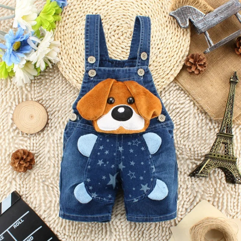 Kid jumpsuit Cartoon Print Bottoms