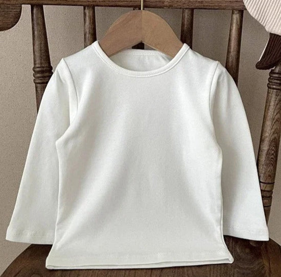 Long Sleeves T-Shirt Infant Cotton Casual Tees Kid