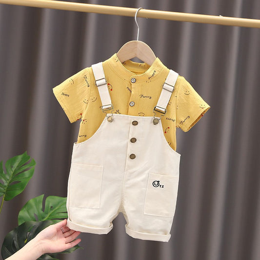 Baby Plain Overalls