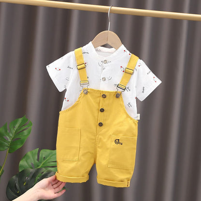 Baby Plain Overalls