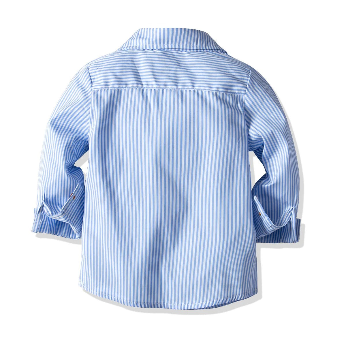 Boys Wedding Suits Striped Vest + White Shirt + Pants