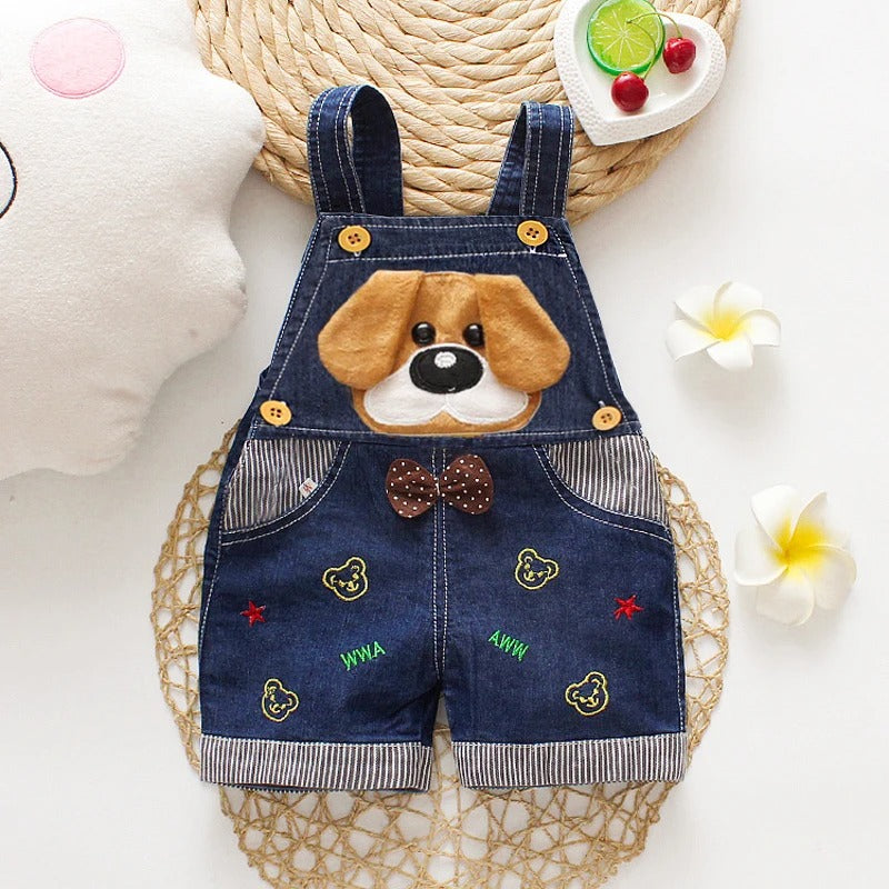 Kid jumpsuit Cartoon Print Bottoms
