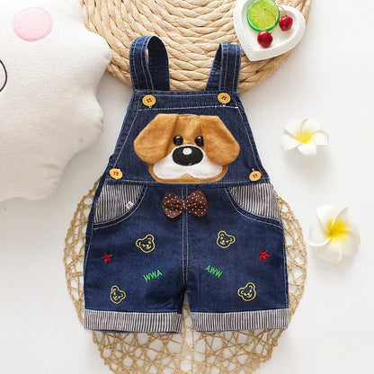 Kid jumpsuit Cartoon Print Bottoms