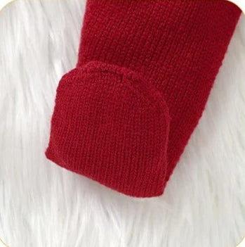 Baby Clothes Set Knit, warm Infant Sweater, Trousers, Leggings, Autumn.