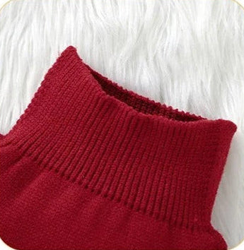 Baby Clothes Set Knit, warm Infant Sweater, Trousers, Leggings, Autumn.
