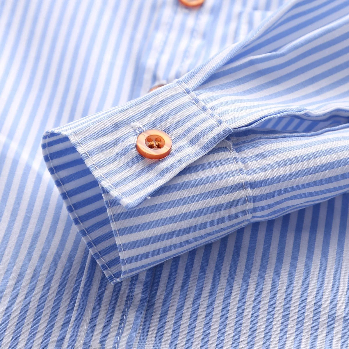 Boys Wedding Suits Striped Vest + White Shirt + Pants