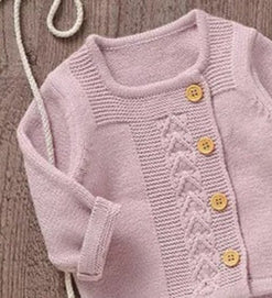 Baby Clothes Set Knit, warm Infant Sweater, Trousers, Leggings, Autumn.