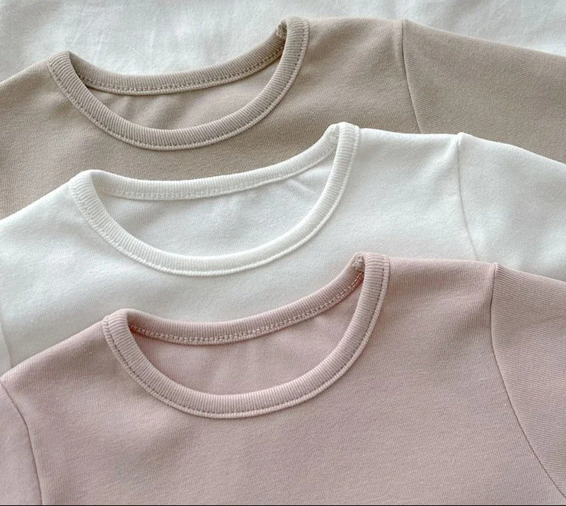 Long Sleeves T-Shirt Infant Cotton Casual Tees Kid