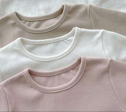 Long Sleeves T-Shirt Infant Cotton Casual Tees Kid