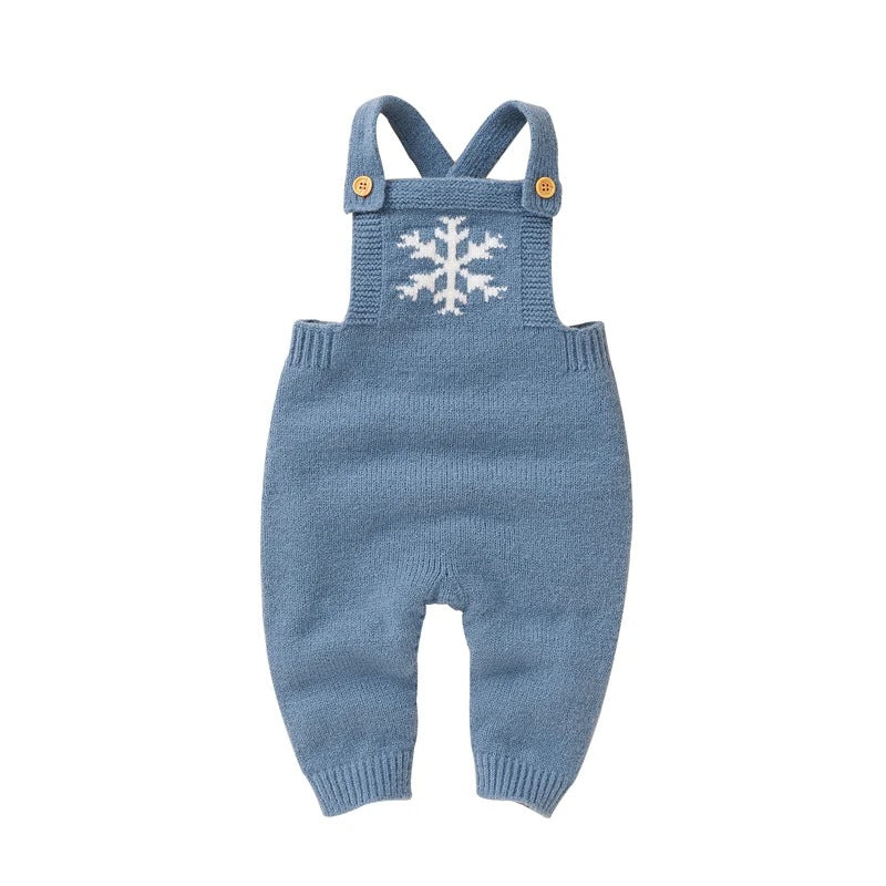 Baby Romper Knitted Solid Sleeveless Newborn Boy Girl.