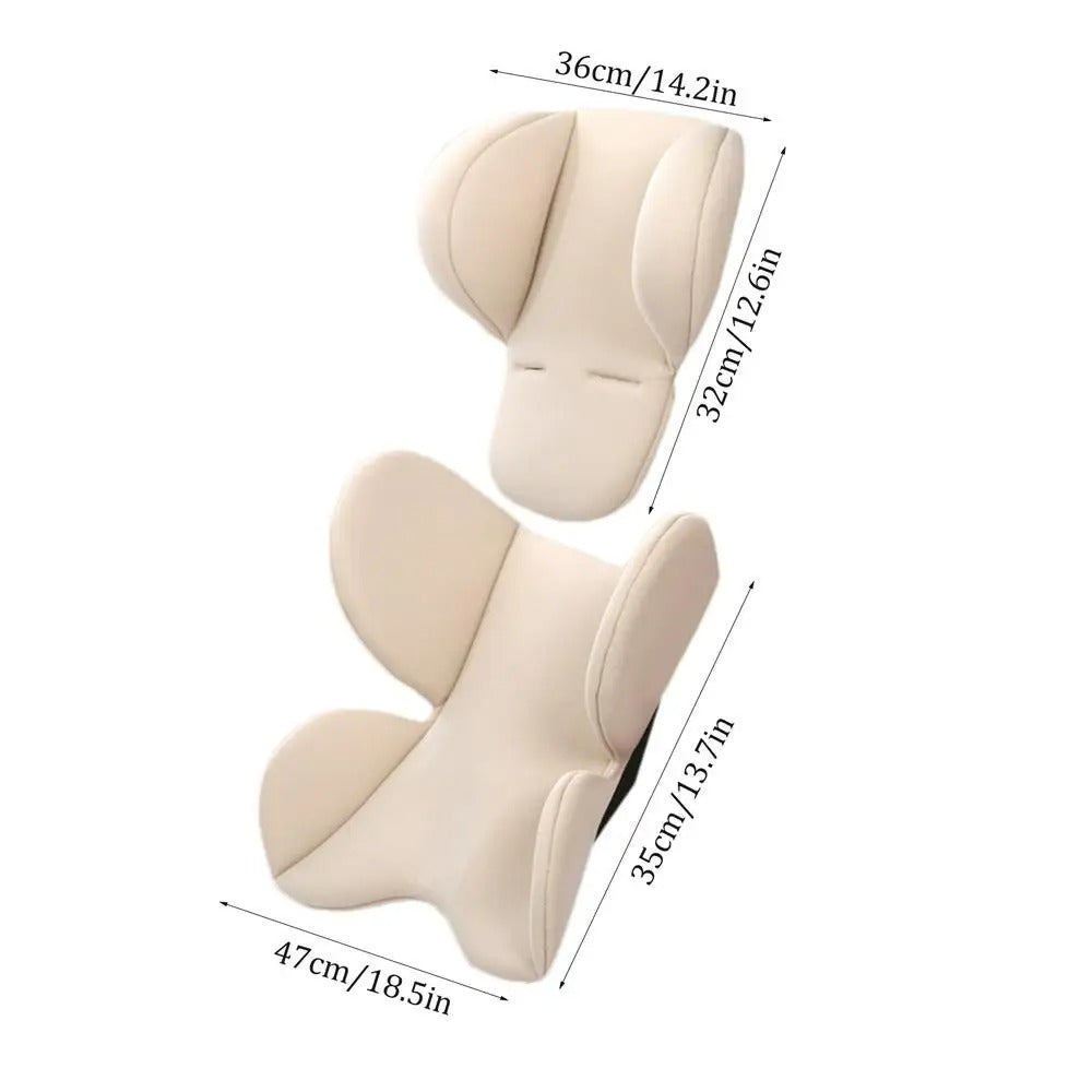 Baby Car Seat Insert Carseat Head & Body Support Head Neck.
