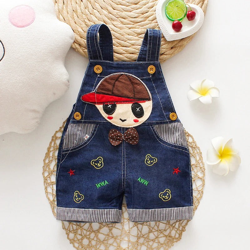 Kid jumpsuit Cartoon Print Bottoms
