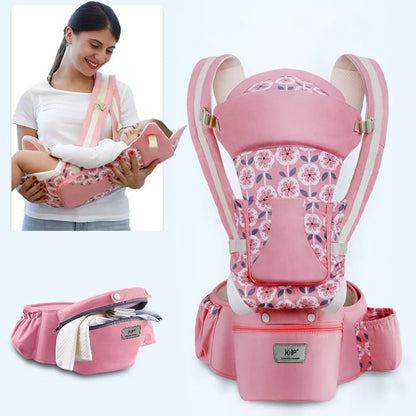 Newborn Ergonomic Baby Carrier Backpack.