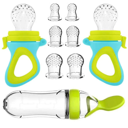 Squeezing Feeding Bottle Cup Silicone Newborn