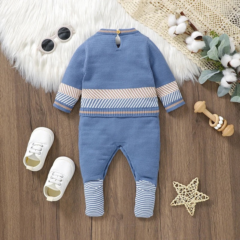 Baby Foot Binding Romper