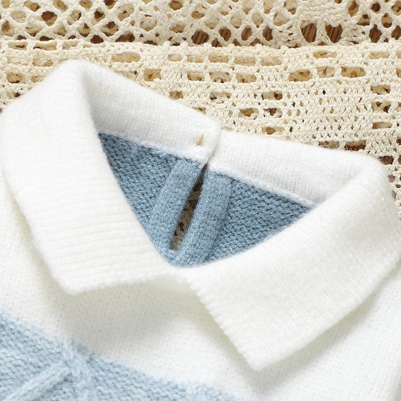 Newborn Baby Romper Knitted Long Sleeve Autumn Foot Wrap.