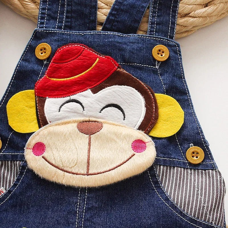 Kid jumpsuit Cartoon Print Bottoms