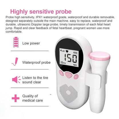 Ultrasound Baby Heart Rate Detector