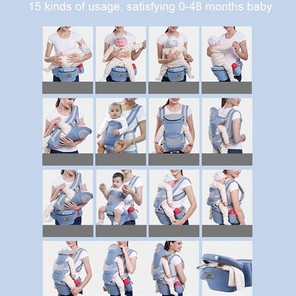 Newborn Ergonomic Baby Carrier Backpack.