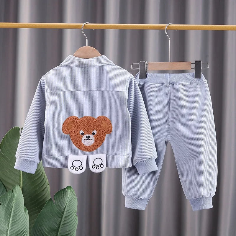 New Clothes Spring Autumn Leisure Set Coat+Pants