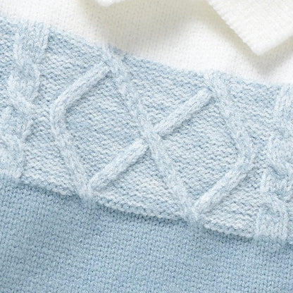 Newborn Baby Romper Knitted Long Sleeve Autumn Foot Wrap.