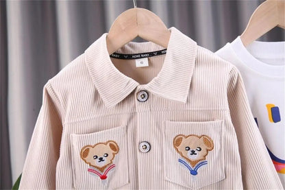 New Clothes Spring Autumn Leisure Set Coat+Pants