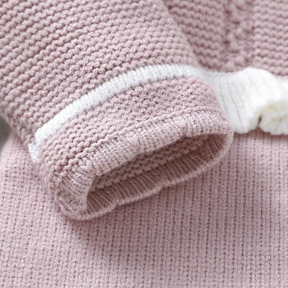 Fashion Ruffles Newborn Girls Jumpsuit Long Sleeve Overall Autumn Pantyhose Warm