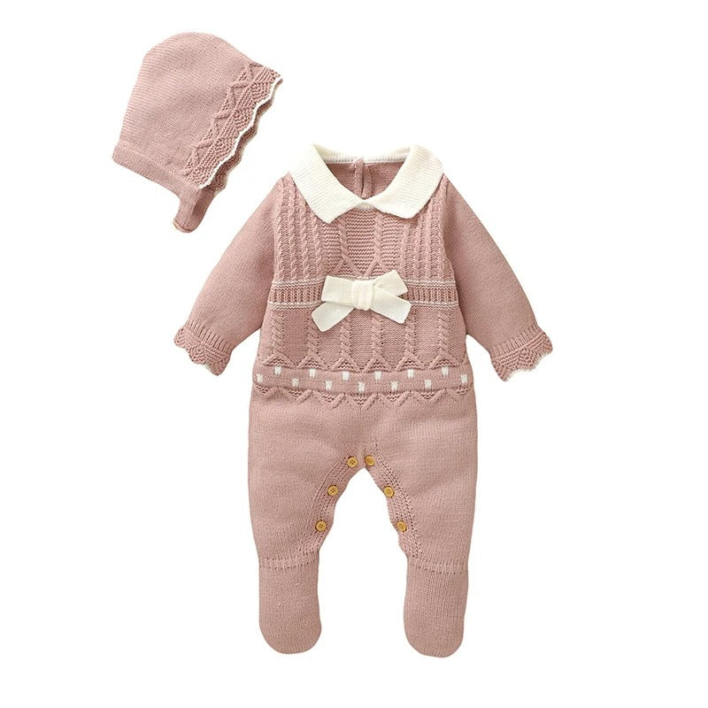 Infant Girl Rompers, Hats, Clothes.