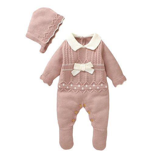 Infant Girl Rompers, Hats, Clothes.