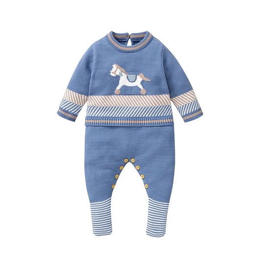 Baby Foot Binding Romper