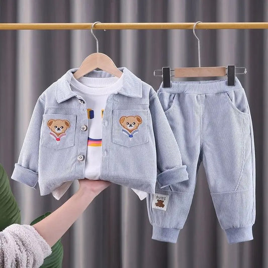 New Clothes Spring Autumn Leisure Set Coat+Pants