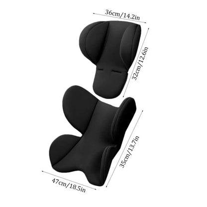 Baby Car Seat Insert Carseat Head & Body Support Head Neck.