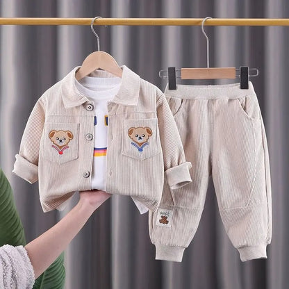 New Clothes Spring Autumn Leisure Set Coat+Pants