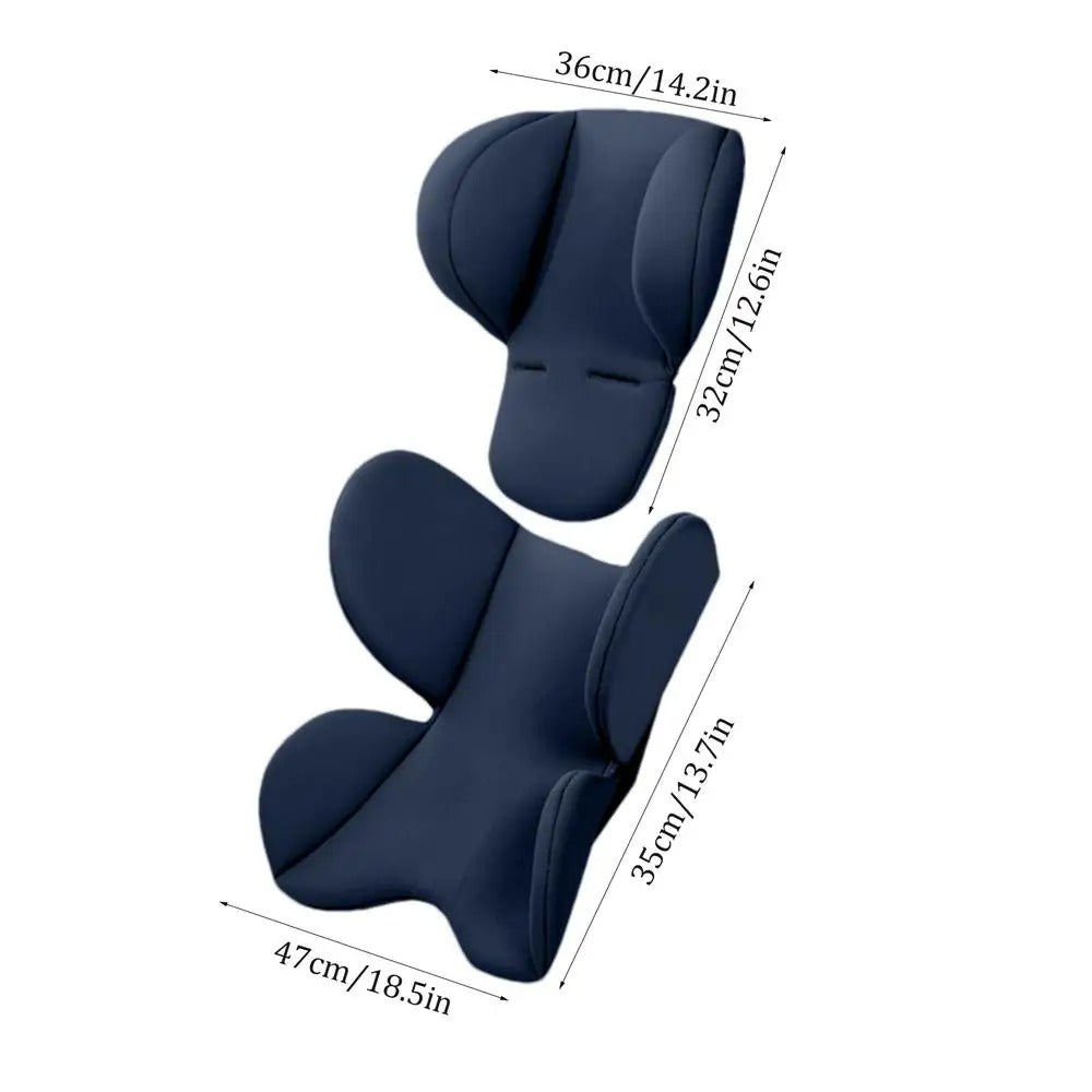 Baby Car Seat Insert Carseat Head & Body Support Head Neck.