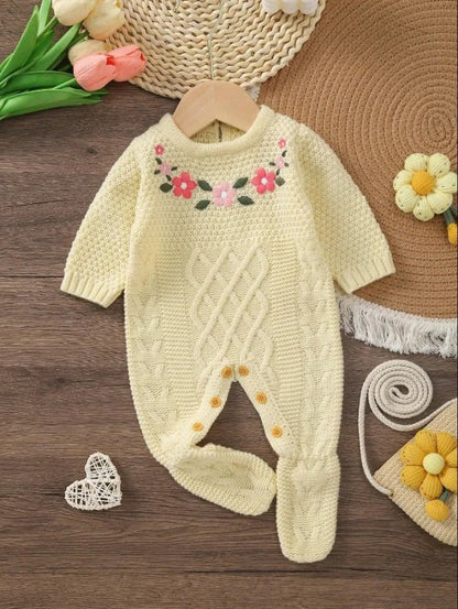 Girl Jumpsuit Fashion Embroidered